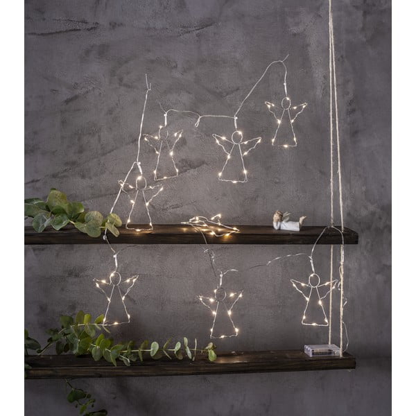 Светлинна верига на батерии с 8 броя крушки, дължина 175 cm Angela – Star Trading-image-2