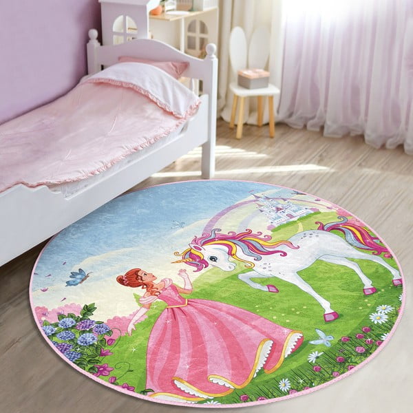 Детски килим ø 80 cm Comfort - Mila Home-image-1