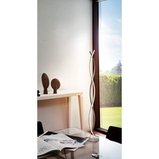 LED подова лампа в сребрист цвят (височина 142 cm) LASANA 2 – EGLO