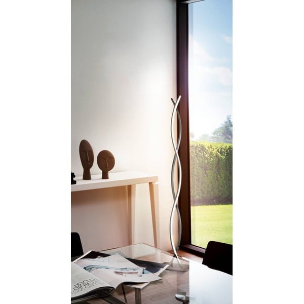 LED подова лампа в сребрист цвят (височина 142 cm) LASANA 2 – EGLO-image-1