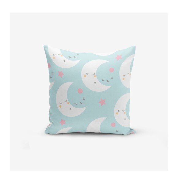 Детска калъфка за възглавница 43x43 cm Moon – Mila Home