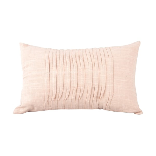 Розова памучна възглавница Вълна, 50 x 30 cm - PT LIVING