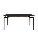 Черна трапезна маса 90x160 cm Alto – Støraa