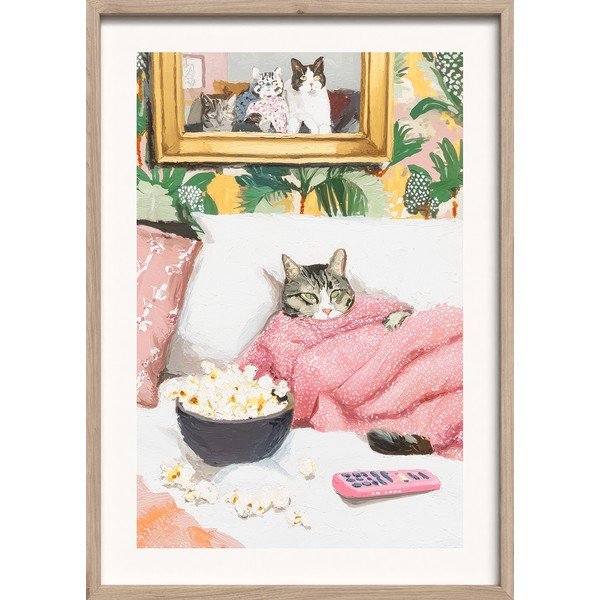 Печатна картина с включена рамка 50x70 cm Friday Evening – Styler