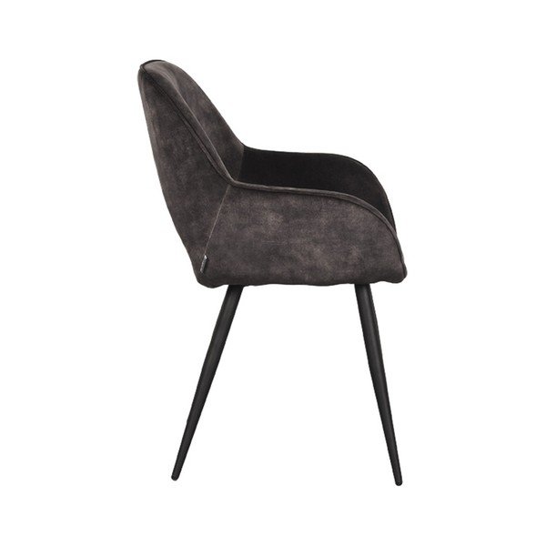 Антрацитни трапезни столове в комплект от 2 броя Fer - LABEL51-image-3