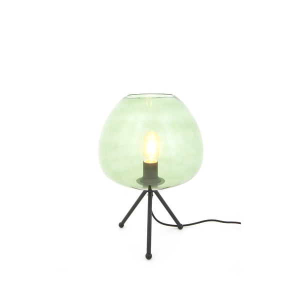 Зелена настолна лампа (височина 43 cm) Mayson - Light & Living