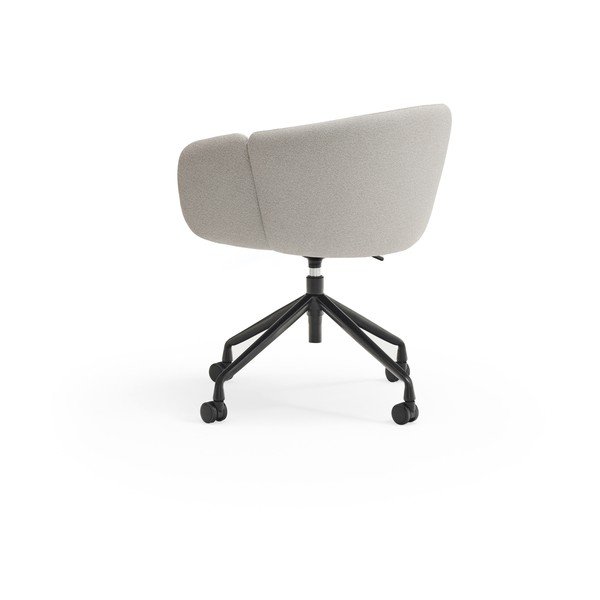 Светлосив тапициран офис стол Add – Teulat-image-3