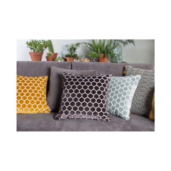 Тъмно сива възглавница с пълнеж , 45 x 45 cm Monty - Zuiver-image-4