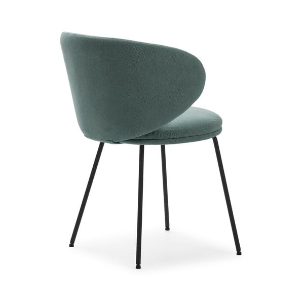 Зелени тапицирани трапезни столове в комплект 2 бр. Rush – Marckeric-image-4