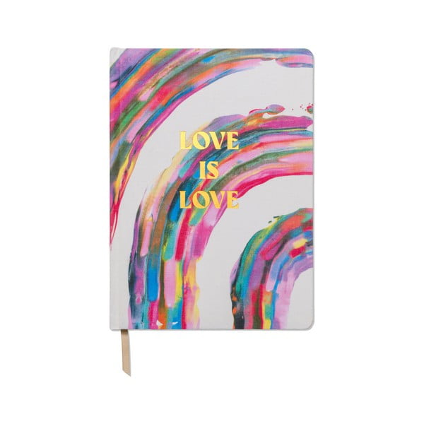 Тефтер без дати 200 страници формат А4 Love is Love - DesignWorks Ink