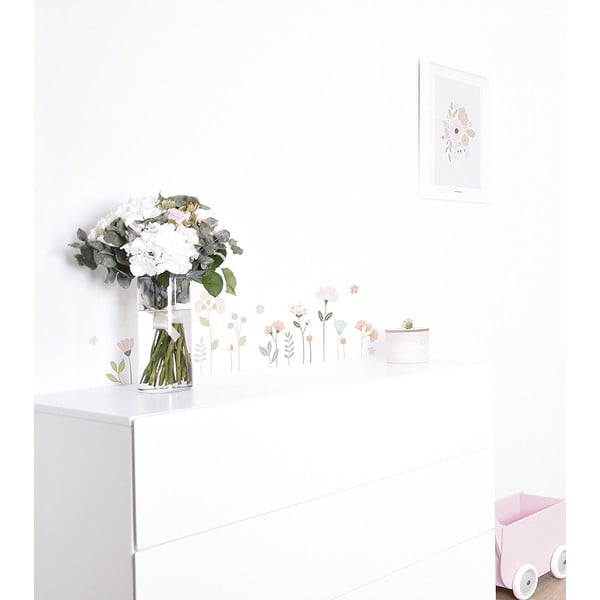 Лист със стикери 30x42 cm Flowers Stems - Lilipinso-image-2