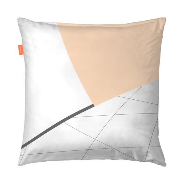 Комплект от 2 памучни калъфки за възглавници Lake - Blanc-image-2