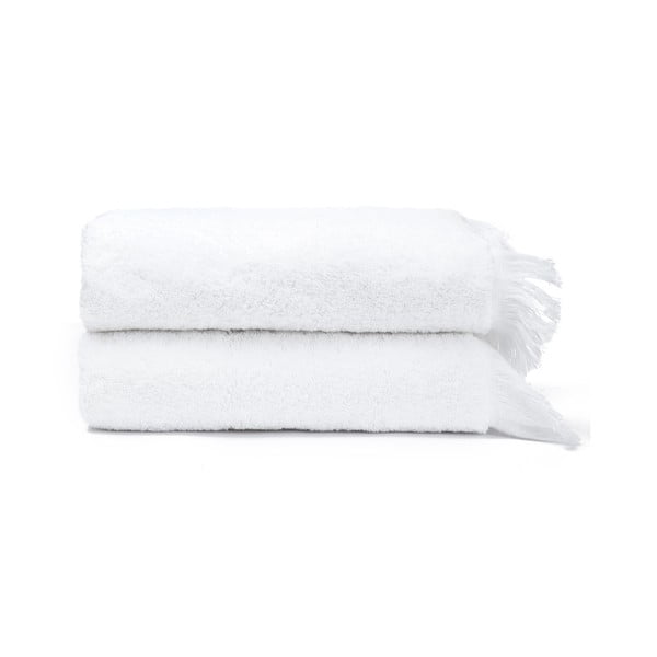 Комплект от 2 бели кърпи от 100% памук, 50 x 90 cm - Bonami Selection