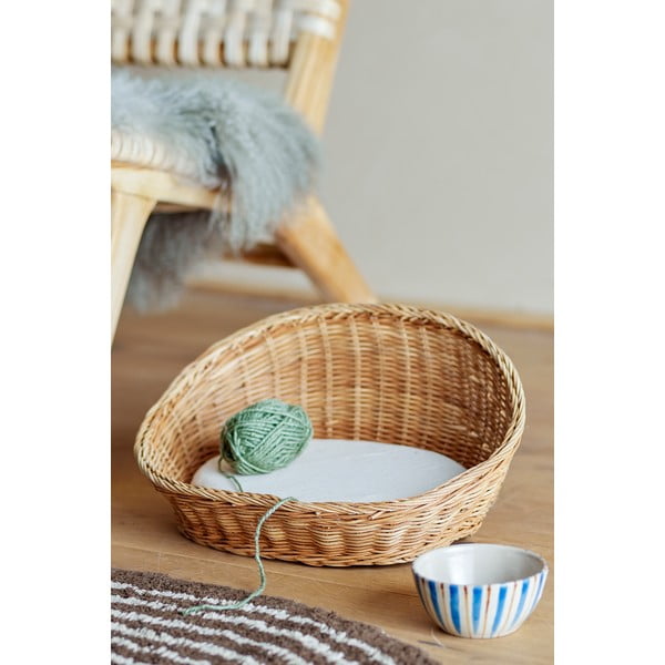 Легло за кучета в естествен цвят 30x40 cm Tille - Bloomingville-image-1