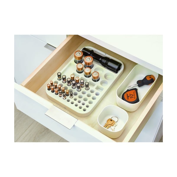 Бяла кутия за съхранение Eco Bin, 9,14 x 9,14 cm - iDesign-image-4