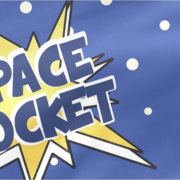 Памучна подложка за детско легло , 210 x 40 cm Space Rocket - Mr. Fox-image-2