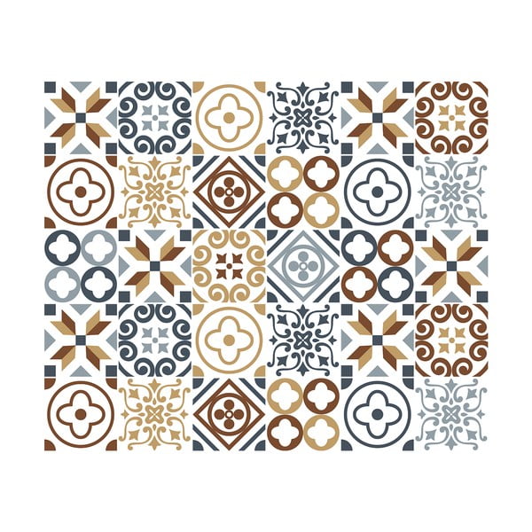 Комплект от 30 декоративни стикера за стена Ninocito, 15 x 15 cm - Ambiance-image-2