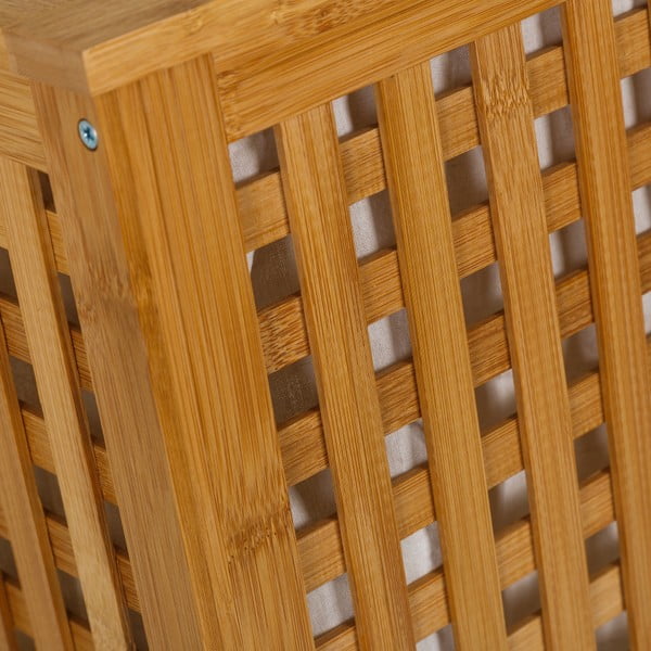 Бамбукова кошница за пране 60 л - Casa Selección-image-1