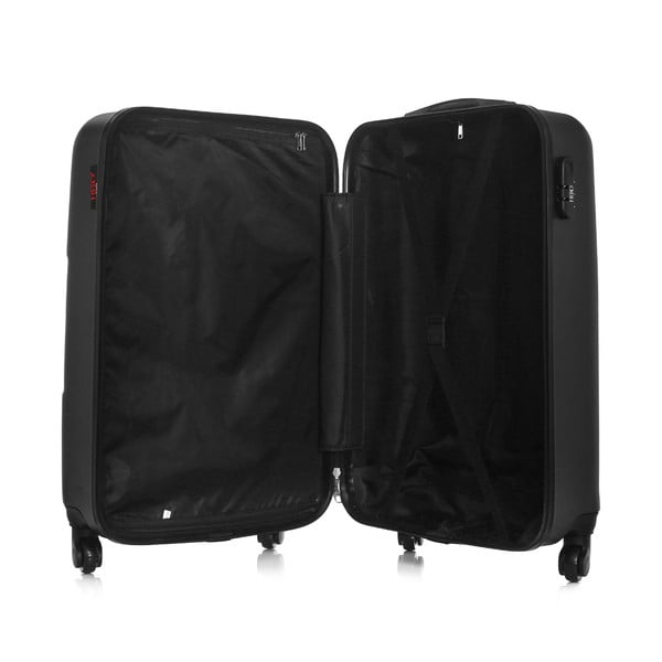 Черен куфар с количка Coronado, 61 л - Hero-image-2