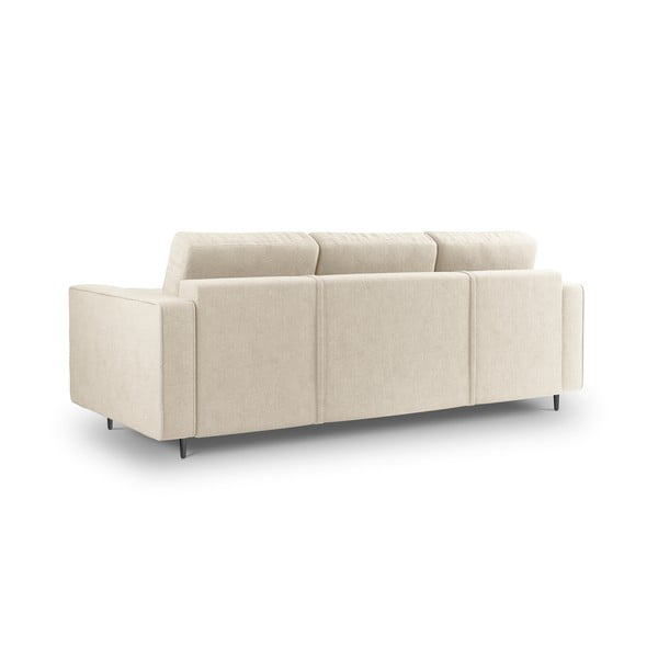 Светлобежов разтегателен диван Santo - Milo Casa-image-4