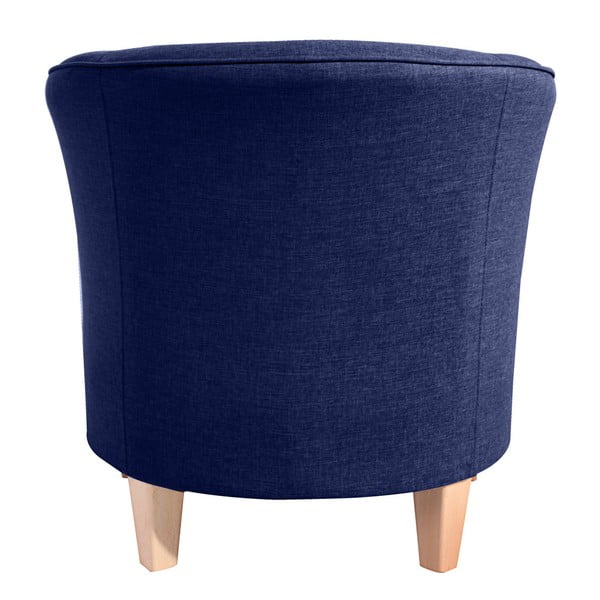 Тъмно син фотьойл Тъмно син Livia - Max Winzer-image-3