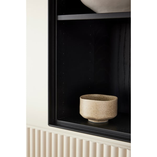 Черен стенен шкаф за книги 68x68 cm Edge by Hammel - Hammel Furniture-image-3