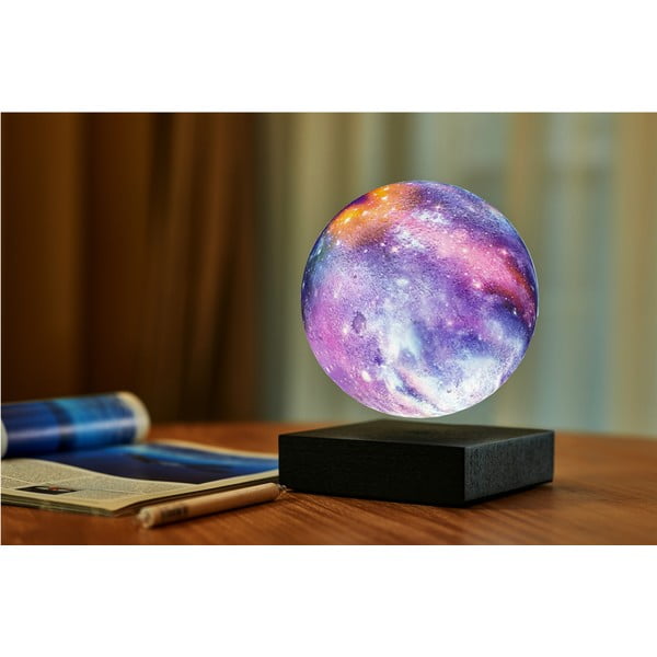 Черна светлинна декорация за контакт ø 12 cm Galaxy – Gingko-image-1