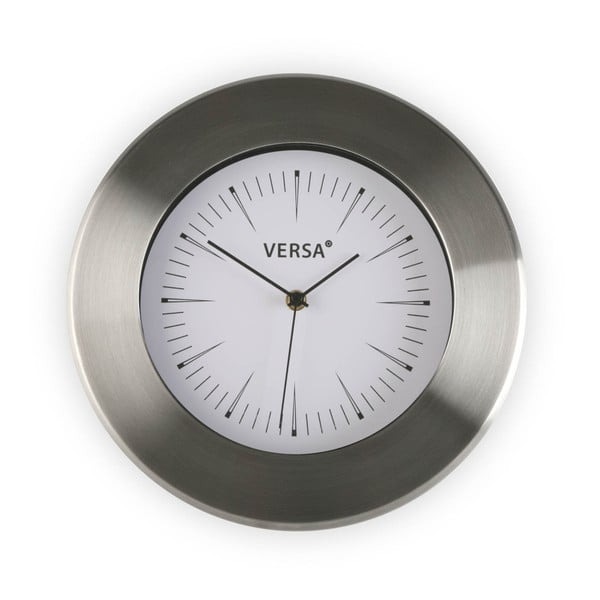 Стенен часовник с бял циферблат Alumo, ⌀ 30,5 cm - Versa
