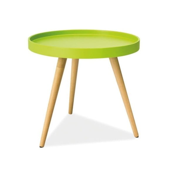 Konferenční stolek Toni 50 cm, zelený