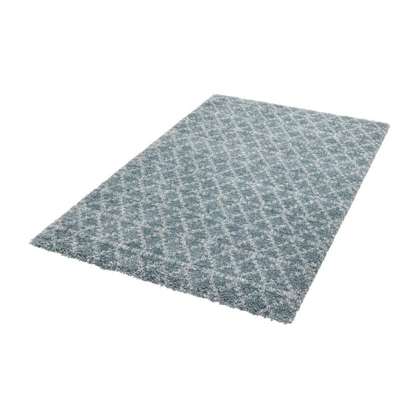 Modrý koberec Mint Rugs Dotty, 80 x 150 cm-image-1