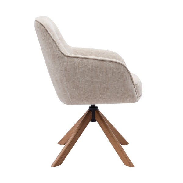 Кремави тапицирани трапезни столове в комплект 2 бр. Avola – Unique Furniture-image-1