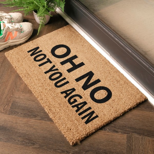 Изтривалка от кокосови влакна 40x60 cm Not You Again – Artsy Doormats-image-1