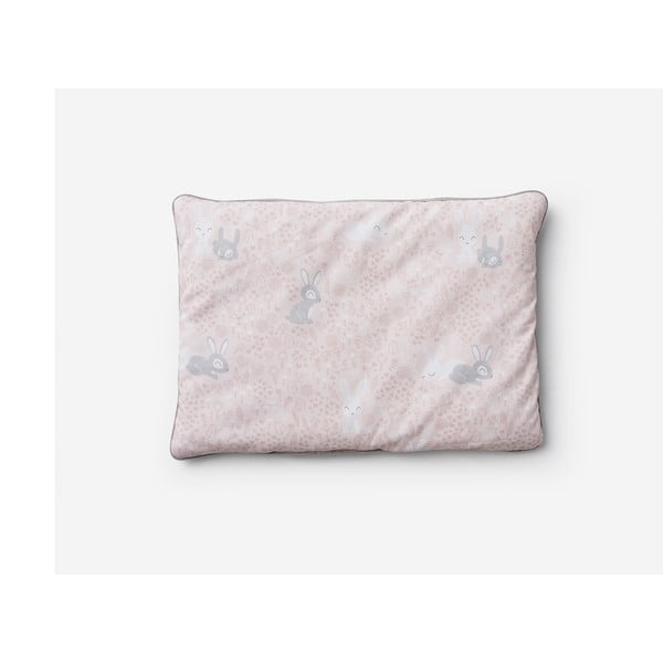 Бебешка възглавница с печат , 40 x 55 cm Bunnies - Pinio
