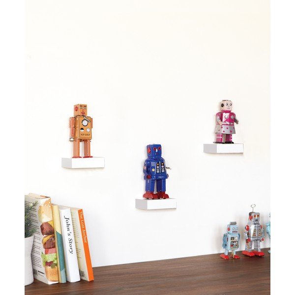 Бели рафтове в комплект от 3 части 11 cm Showcase - Umbra-image-1