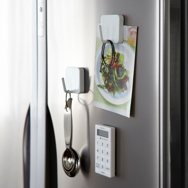 Бяла магнитна кука Tower - YAMAZAKI-image-1