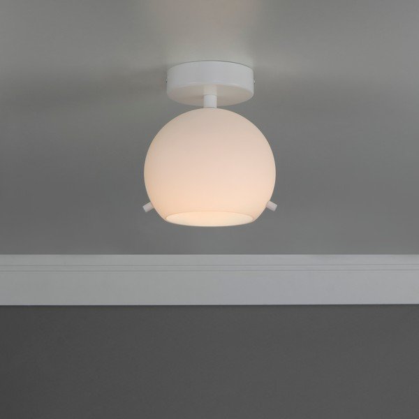 Бяла лампа за таван MYOO Matte, ø 15 cm Myoo - Sotto Luce-image-4