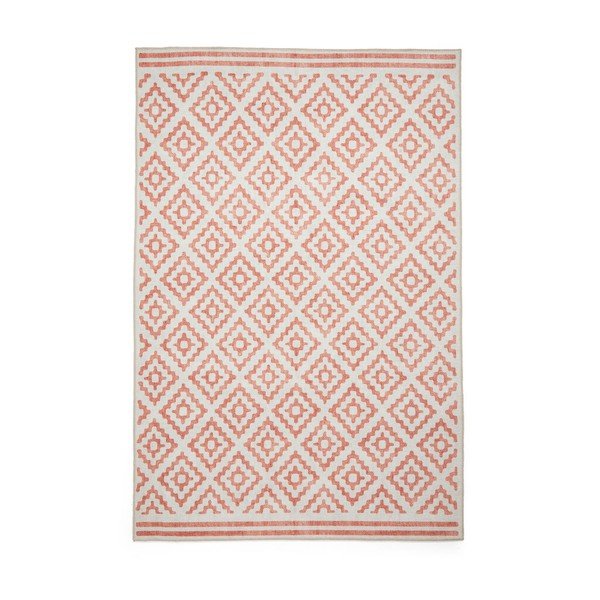 Оранжев килим подходящ за пране 152x230 cm Coral Orange – Think Rugs