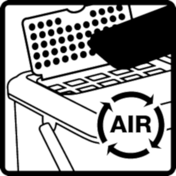 Резервен въглероден филтър за контейнер за компостируеми отпадъци 3 бр. - Rotho-image-3