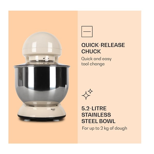 Бежов кухненски робот Bella - Klarstein-image-2