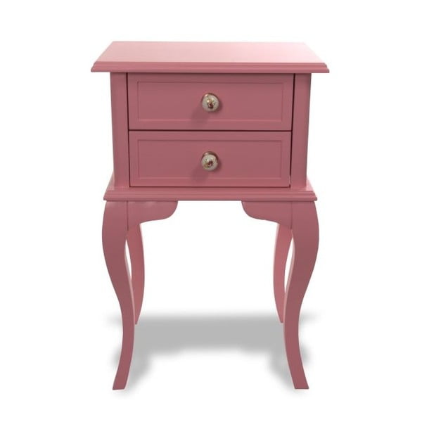 Odkládací stolek Jasmine Pink, 44x33x69 cm