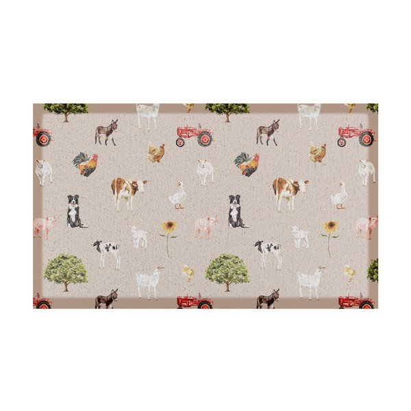 Изтривалка от PVC 40x70 cm Farm Life – Artsy Doormats