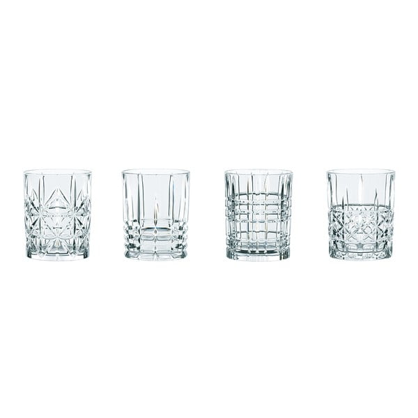 Комплект от 4 чаши за уиски от кристално стъкло , 345 ml Highland - Nachtmann