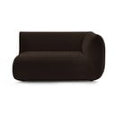 Тъмнокафяв модулен диван от рипсено кадифе (десен ъгъл) Lecomte – Bobochic Paris