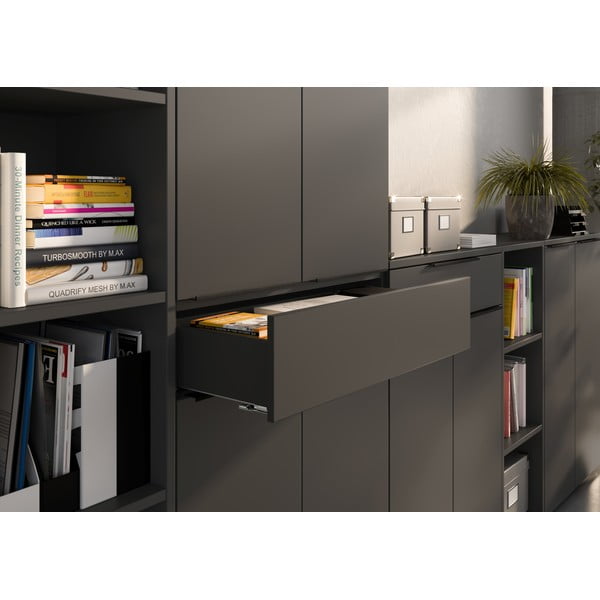 Антрацитен гардероб 81x197 cm Mailand - Germania-image-1