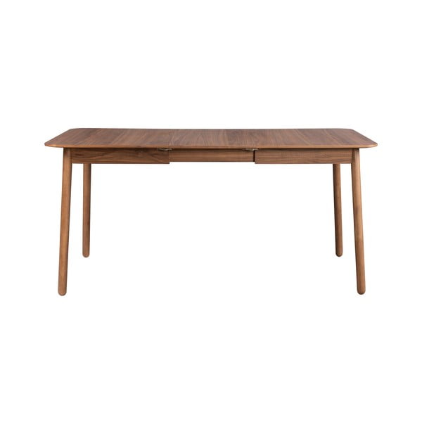 Сгъваема маса за хранене с плот от орехово дърво 80x120 cm Glimps - Zuiver-image-3