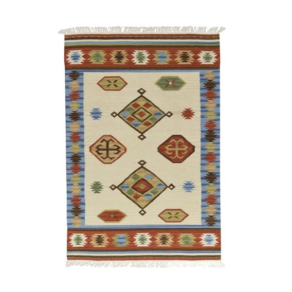 Ručně tkaný koberec Kilim Classic K26 Mix, 95x155 cm