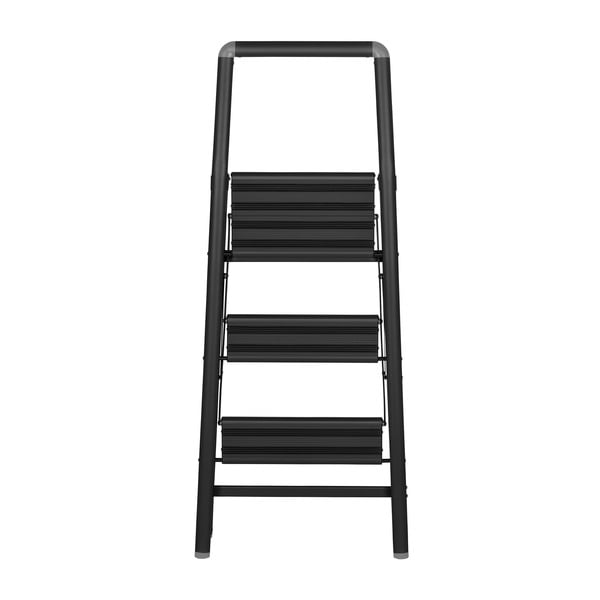 Черни компактни стъпала, височина 114,5 cm - Wenko-image-4