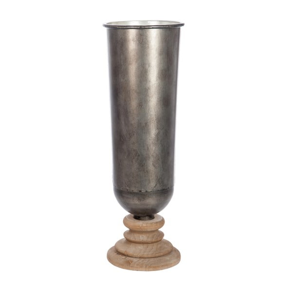 Kulatá váza Grey Nat, 23 cm