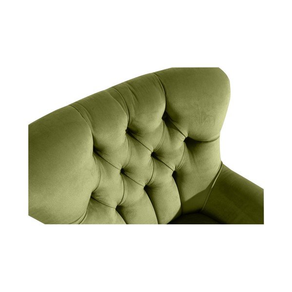 Zelené křeslo Max Winzer Brandon Suede-image-1