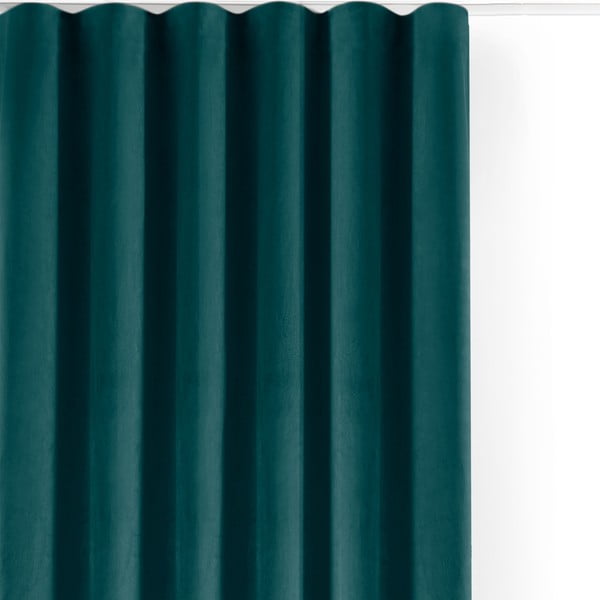 Затъмняваща завеса в петролен цвят 530x175 cm Velto – Filumi